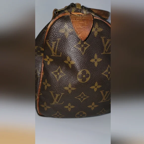 Louis Vuitton Monogram Canvas Handbag Speedy 25 - Picture 3 of 16